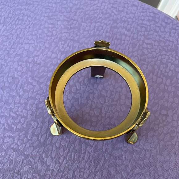 Vintage Brass Small Vase Holder - Picture 6 of 8